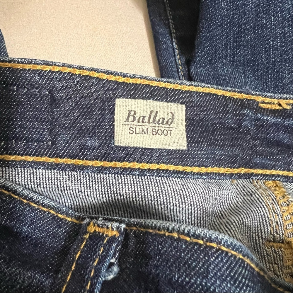 AG Adriano Goldschmied Jeans Size 24 Ballad Slim Bootcut Denim - Picture 11 of 14